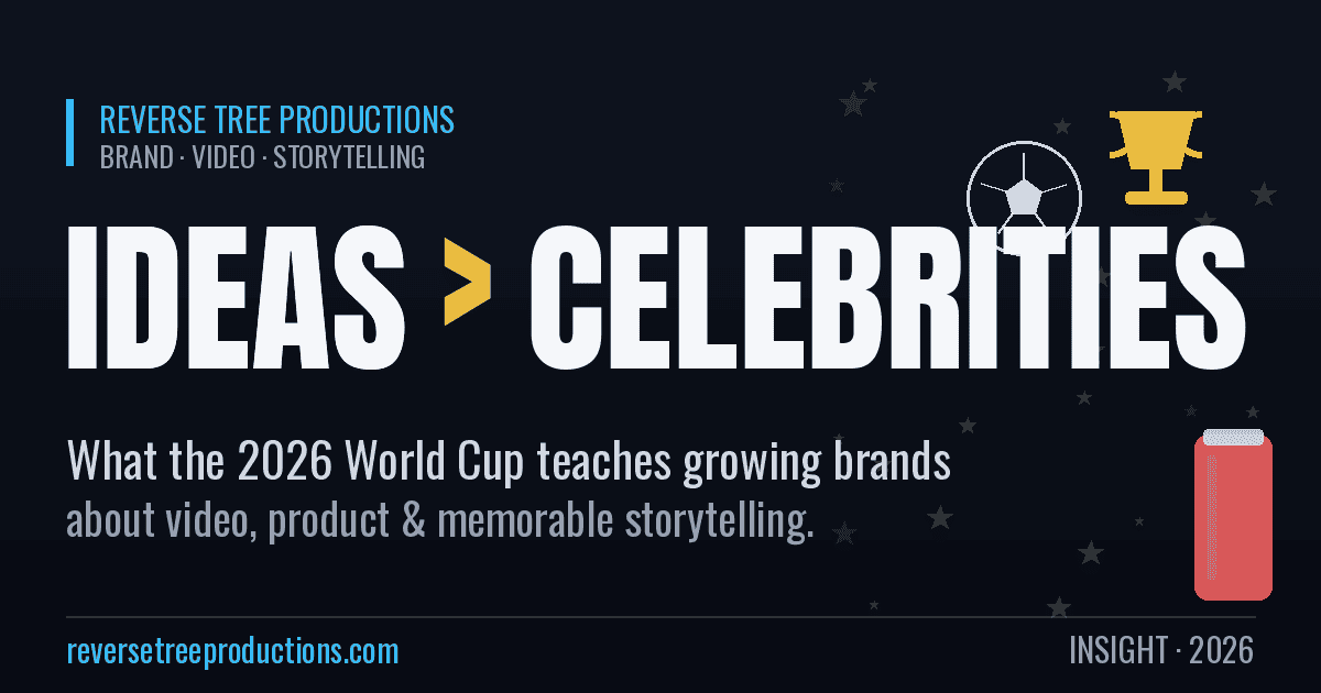 Ideas > Celebrities: World Cup 2026 brand lessons | Reverse Tree Productions